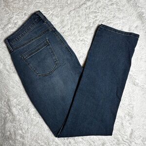 Bandolino Amy Jeans Size 12 Medium Dark Wash Bootcut Stretch Denim